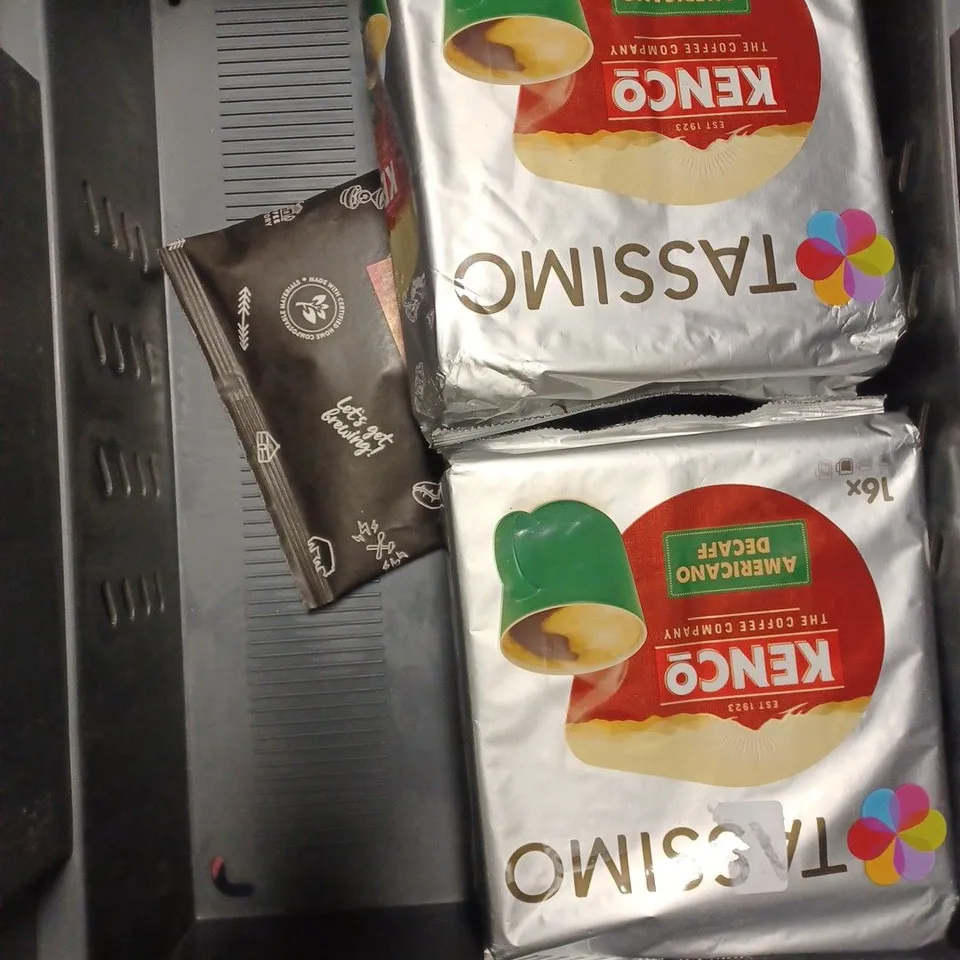 APPROXIMATELY 10 ASSORTED COFFEE PRODUCTS TO INCLUDE THE LOVE OF COFFEE, ANCIENT + BRAVE, COLOMBIA TOLIMA ETC