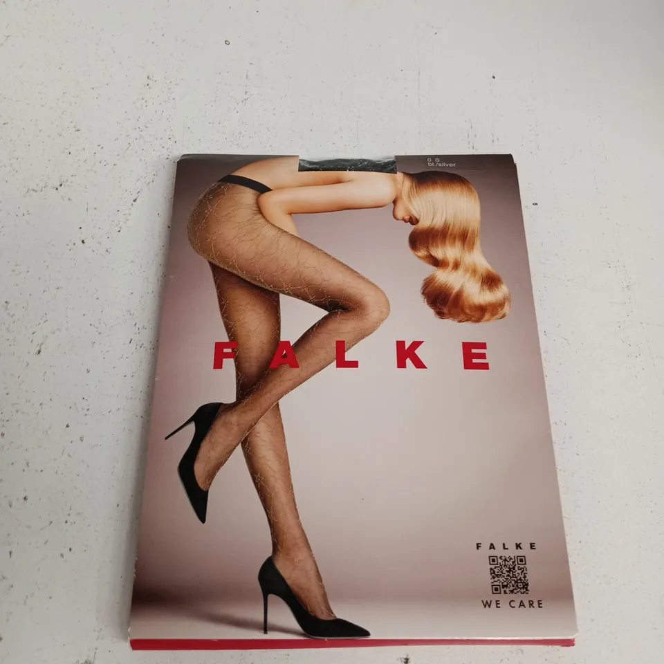 FALKE STOCKINGS – SHEER DIAMOND PATTERN, ONE SIZE (OS)
