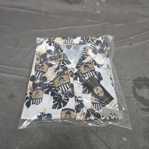 NOTTS COUNTY FC HAWAIIAN SHIRT IN MULTI SIZE XL