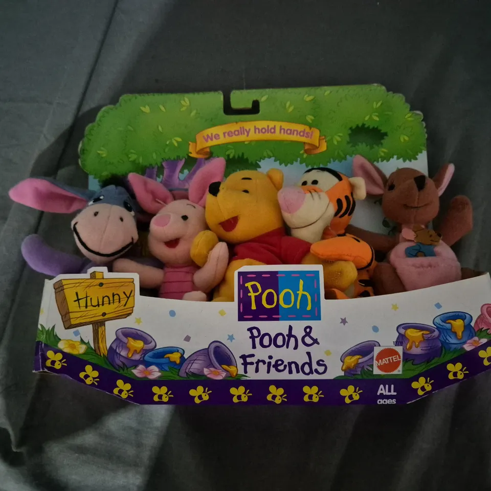 POOH AND FRIENDS PLUSH TOYS