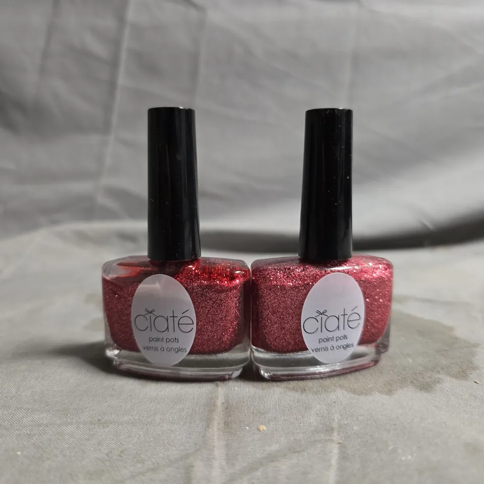 LARGE QUANTITY OF CIATE PAINT POTS NAIL POLISH