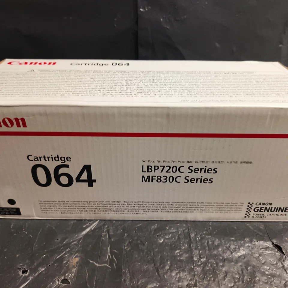 CANON CARTRIDGE 064 FOR LBP720C/MF830C SERIES – GENUINE PRINTER TONER (BOXED)