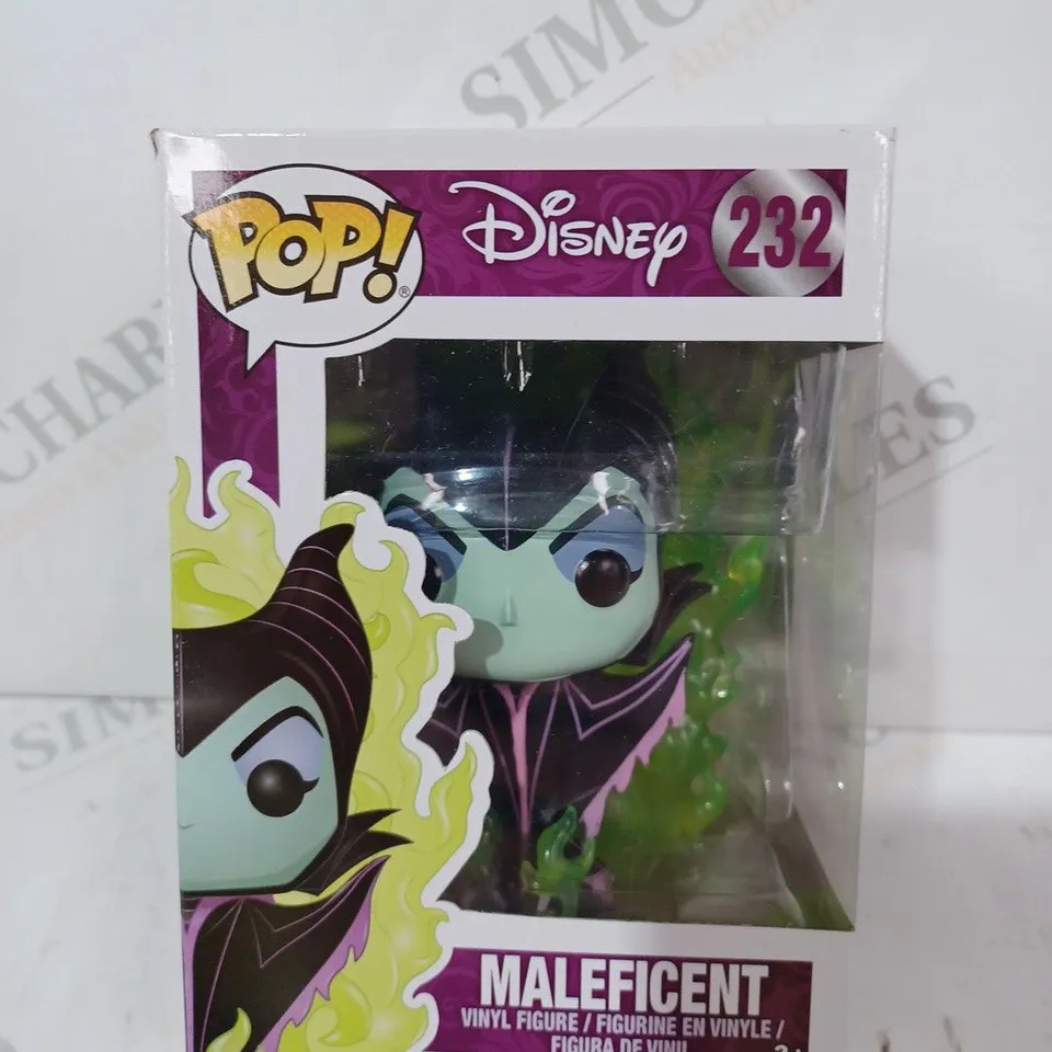 BOXED FUNKO POP DISNEY 232 MALEFICENT COLLECTIBLE VINYL FIGURE