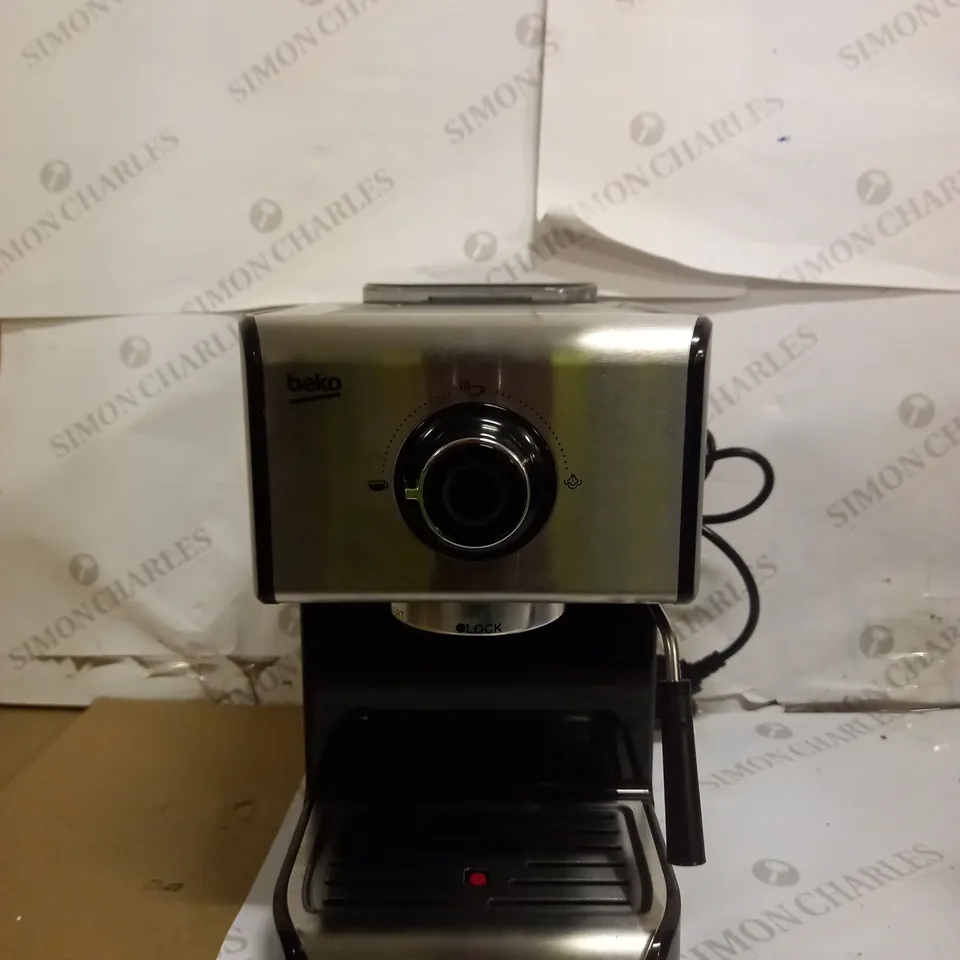 BEKO CEP5152B ESPRESSO PUMP COFFEE MACHINE, 15 BAR, 1200ML TANK, BLACK