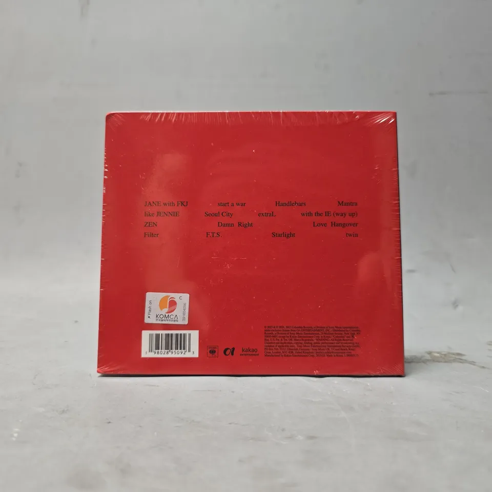 SEALED JENNIE RUBY HMV EXCLUSIVE DIGIPACK