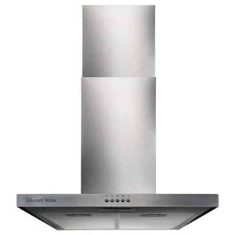 BOXED RUSSELL HOBBS RHTCH600B1SS CHIMNEY COOKER HOOD - STAINLESS STEEL