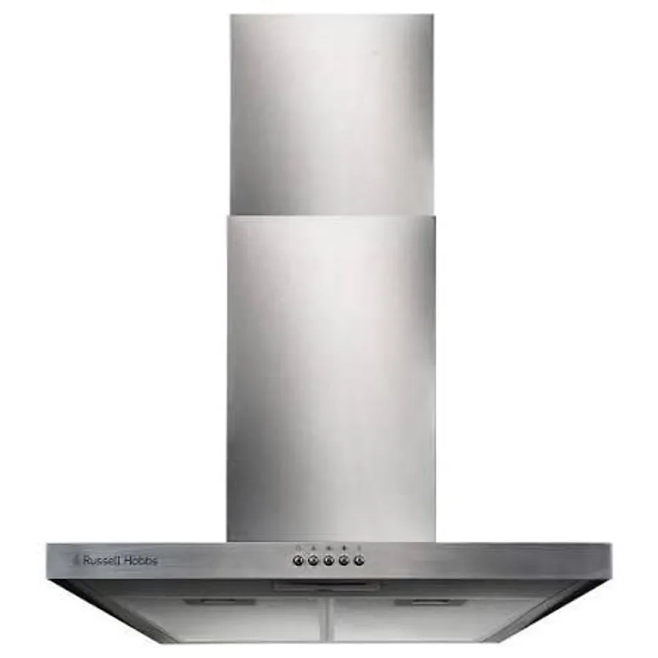 BOXED RUSSELL HOBBS RHTCH600B1SS CHIMNEY COOKER HOOD - STAINLESS STEEL
