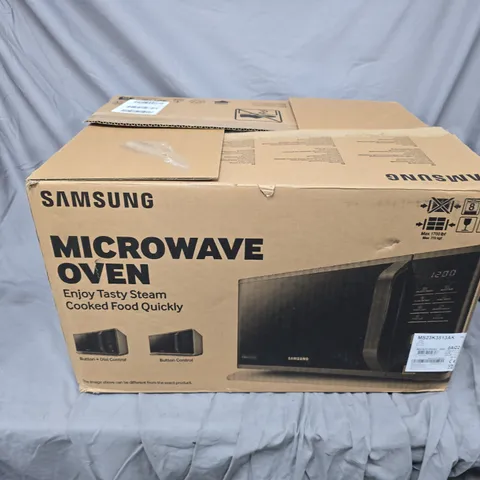 BOXED SAMSUNG MS23K3513AK/EU SOLO 23L MICRCOWAVE OVEN - COLLECTION ONLY