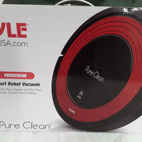 BOXED PYLE PUCRC95UK SMART ROBOT VACUUM 