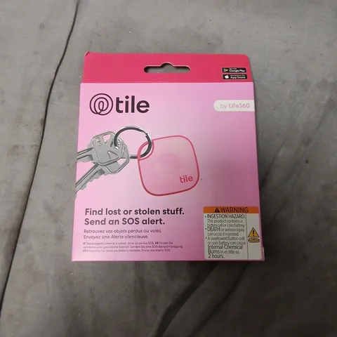 BOXED AND SEALED TILE BLUETOOTH TRACKER (LIFE360)