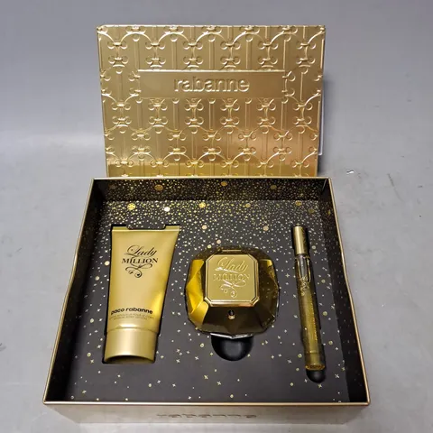 BOXED PACO RABANNE LADY MILLION EAU DE PARFUM GIFT SET