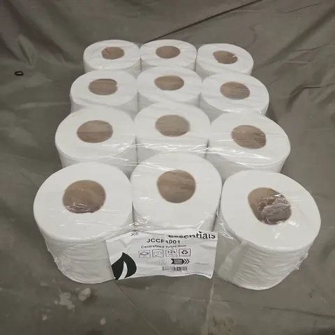 NORTHWOOD ESSENTIALS JCCF1001 CENTREFEED TOILET (12 ROLLS)