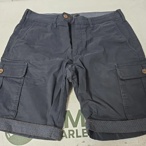TED BAKER LONDON MEN'S SHORTS, NAVY - SIZE 30R