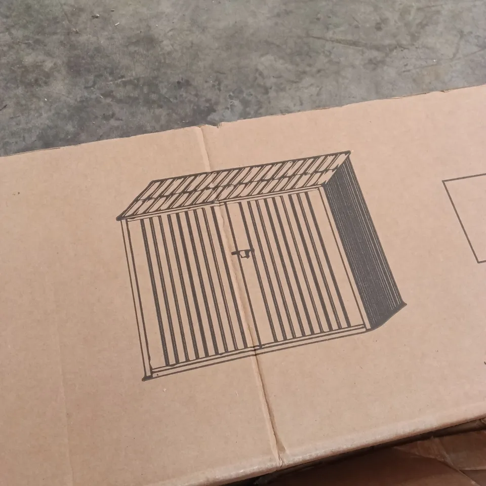 BOXED BREEINS BICYCLE SHED - BLACK (2 BOXES)