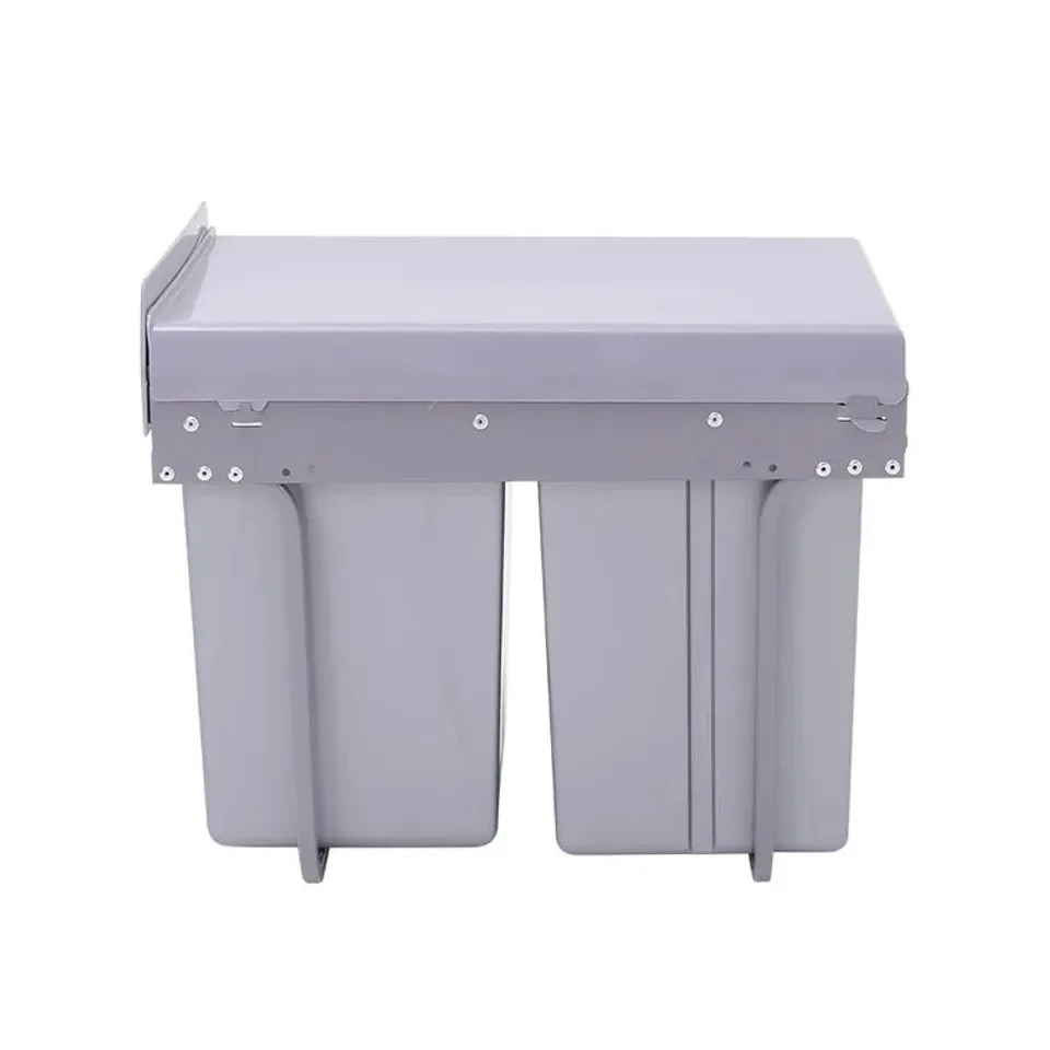 BOXED SYLVIA 40 LITRE PULL OUT COUNTER BIN