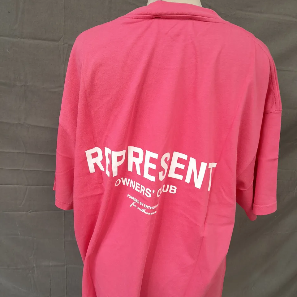 REPRESENT OWNERS CLUB T-SHIRT SIZE L