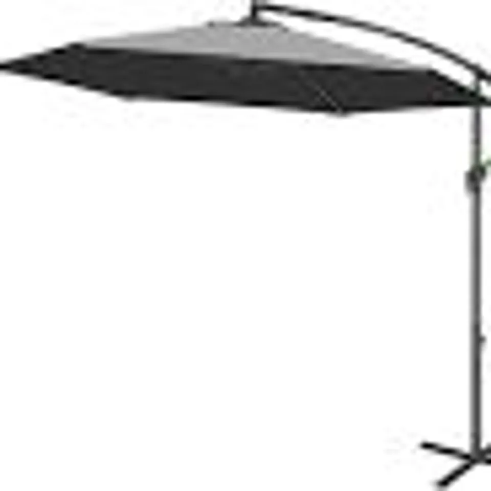 BOXED 10FT OFFSET PATIO UMBRELLA 