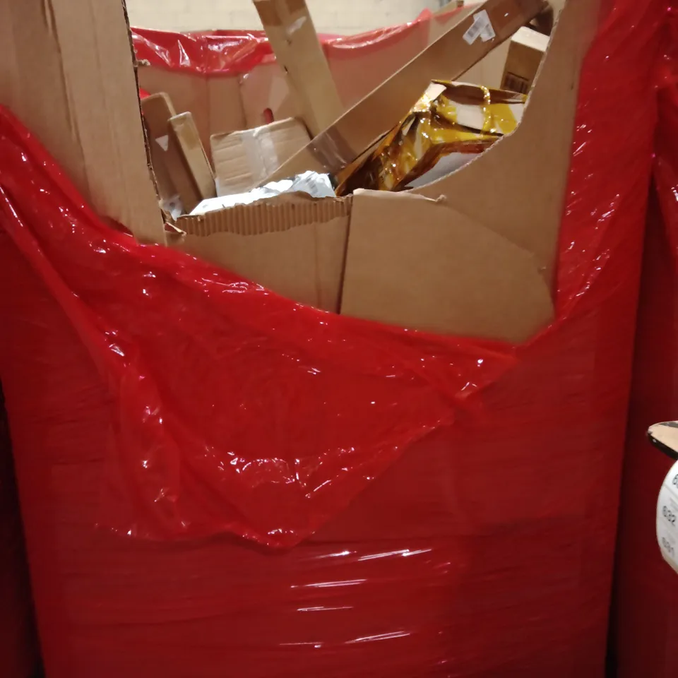 PALLET OF ASSORTED HOUSEHOLD GOODS AND PRODUCTS TO INCLUDE;ROLLER BLINDS, BLANKET, PHOTO FRAME