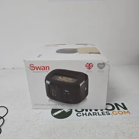 SWAN 2.5 LITRE DEEP FAT FRYER – BOXED