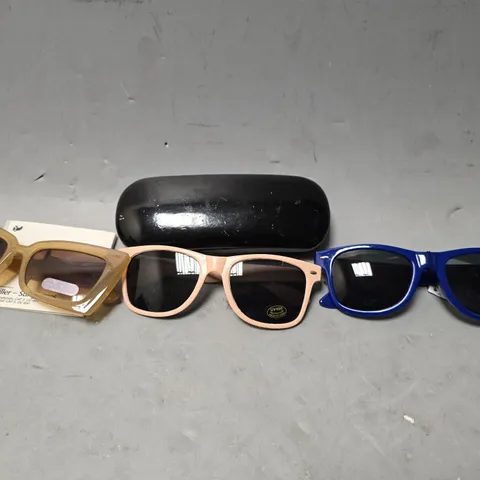 APPROXIMATELY 10 ASSORTED VISION CARE ITEMS TO INCLUDE - EYEWEAR GLASSES , CARRY CASES , SUNGLASSES ETC