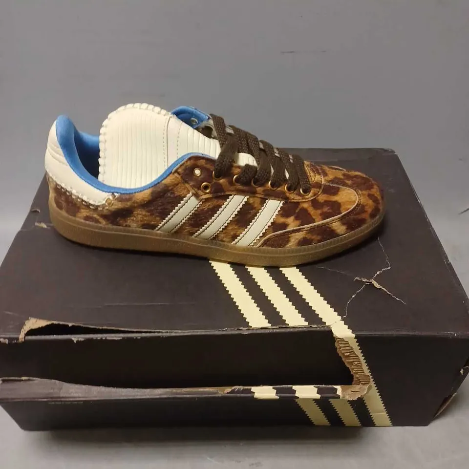 BOXED PAIR OF ADIDAS WALES BONNER TRAINERS - 6.5