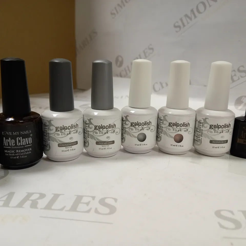 LIGHT CURED GEL POLISH BUMPER SET APPROX. 20 ITEMS 