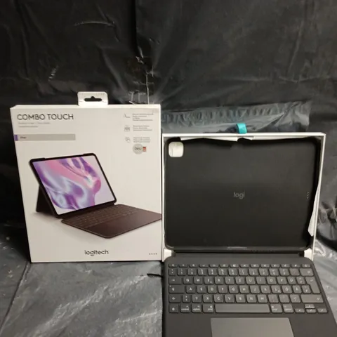 LOGITECH COMBO TOUCH KEYBOARD CASE FOR IPAD – BLACK GERMAN KEYBOARD