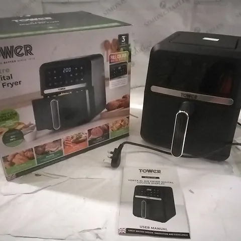 BOXED TOWER 5 LITRE DIGITAL AIR FRYER 