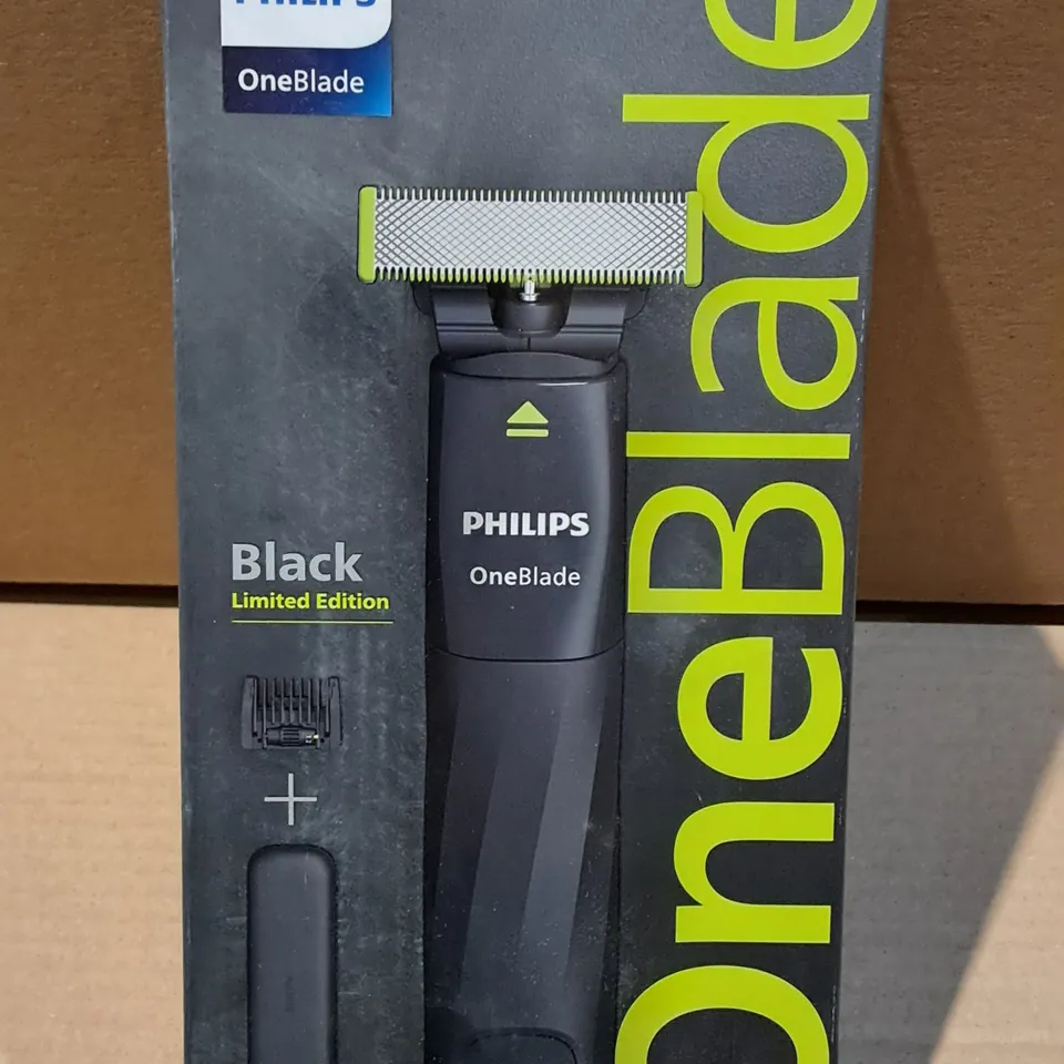 PHILIPS ONE BLADE BLACK LIMITED EDITION SHAVER