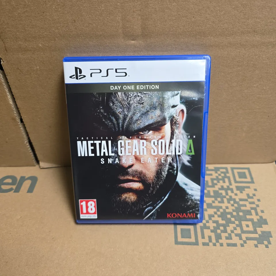 PS5 GAME – METAL GEAR SOLID DELTA: SNAKE EATER – DAY ONE EDITION