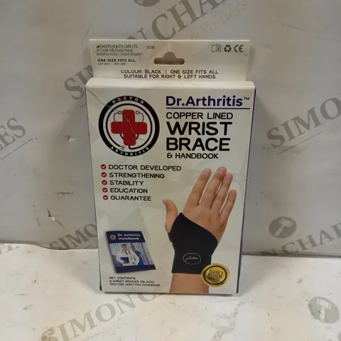 DR ARTHRITIS COPPER LINED WRIST BRACE
