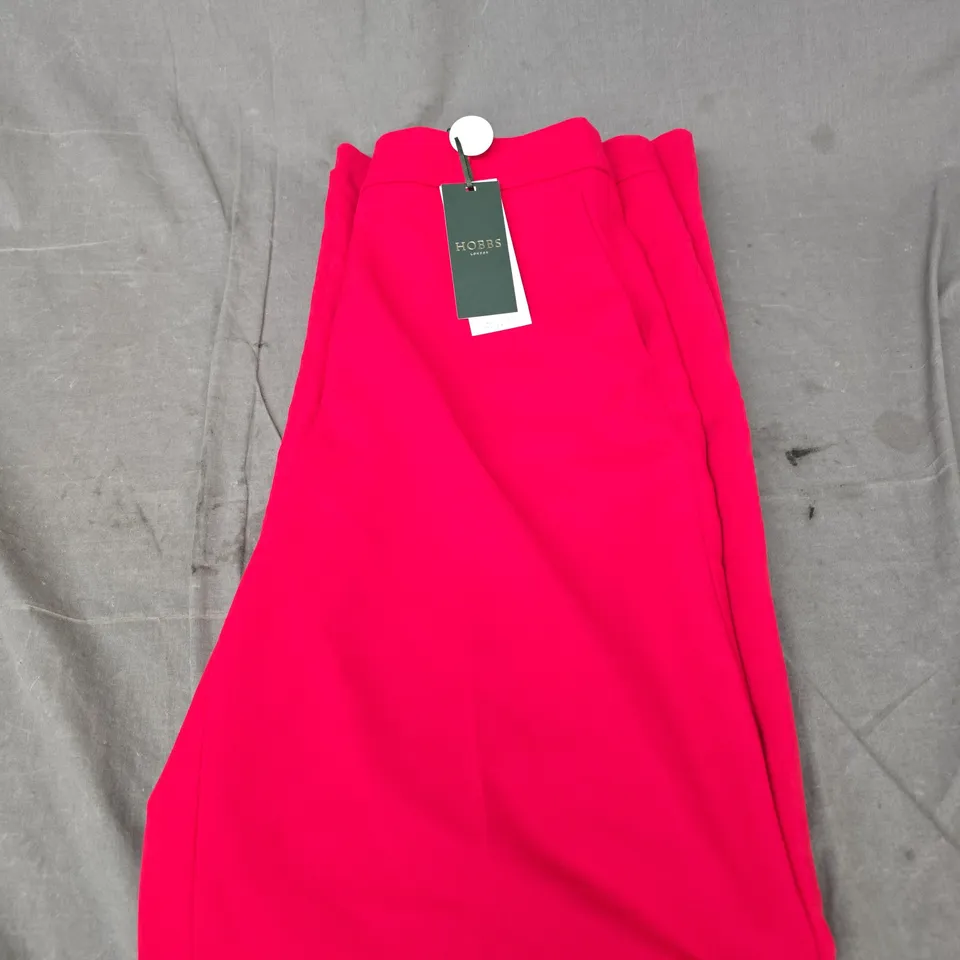 HOBBS SUKI WIDE TROUSERS - HOT MAGENTA, UK 10