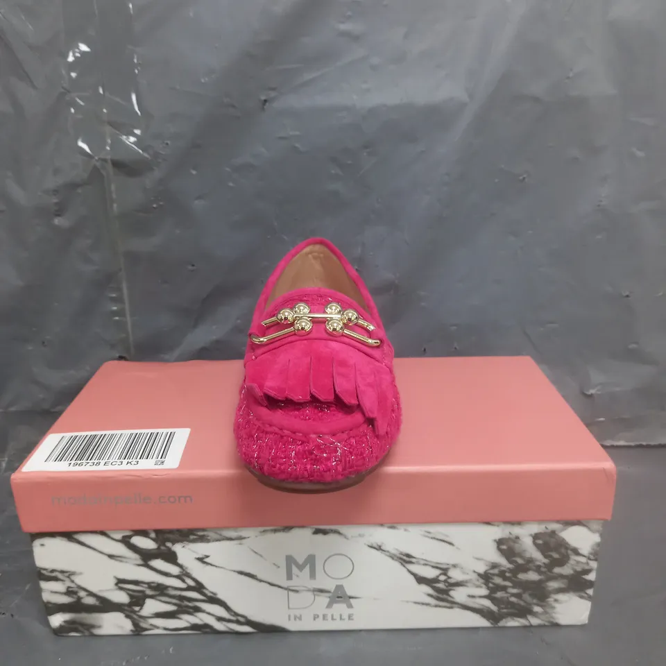 MODA IN PELLE FRANCESCA LOAFERS PINK SIZE 3