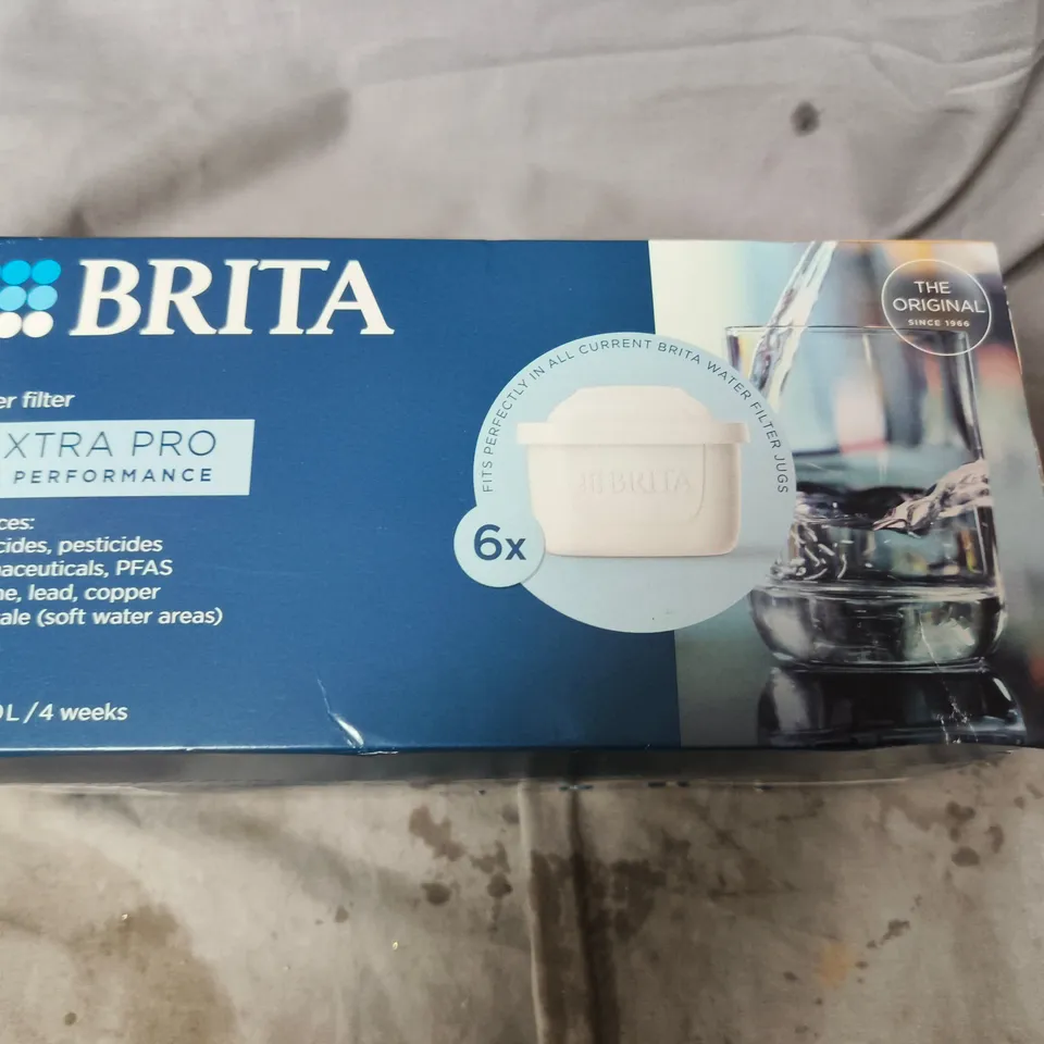 BRITA MAXTRA PRO WATER FILTER CARTRIDGES – 6 PACK