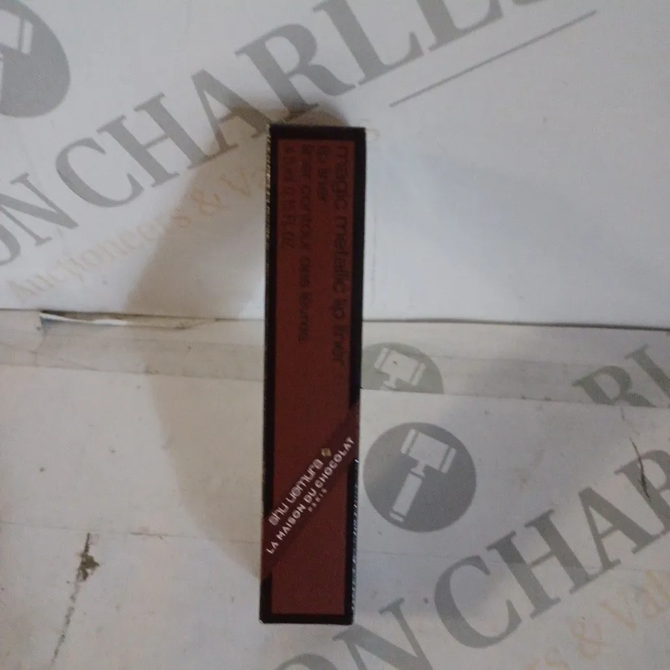BOX OF APPROX 40 SHU UEMURA LA MAISON DU CHOCOLAT MAGIC METALLIC LIP LINER. 