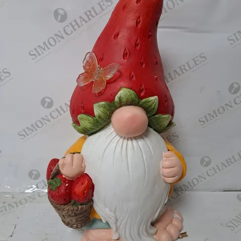 GARDEN REFLECTIONS LED FRUIT GNOME