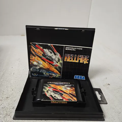 SEGA MEGA DRIVE HELLFIRE – 16-BIT CARTRIDGE WITH INSTRUCTION MANUAL