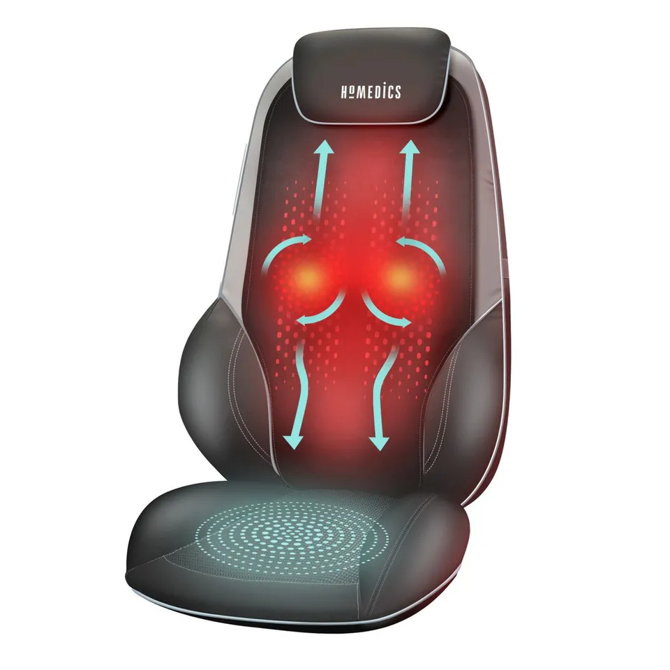 BOXED HOMEDICS SHIATSU MAX 2.0 BACK AND SHOULDER MASSAGER WITH HEAT