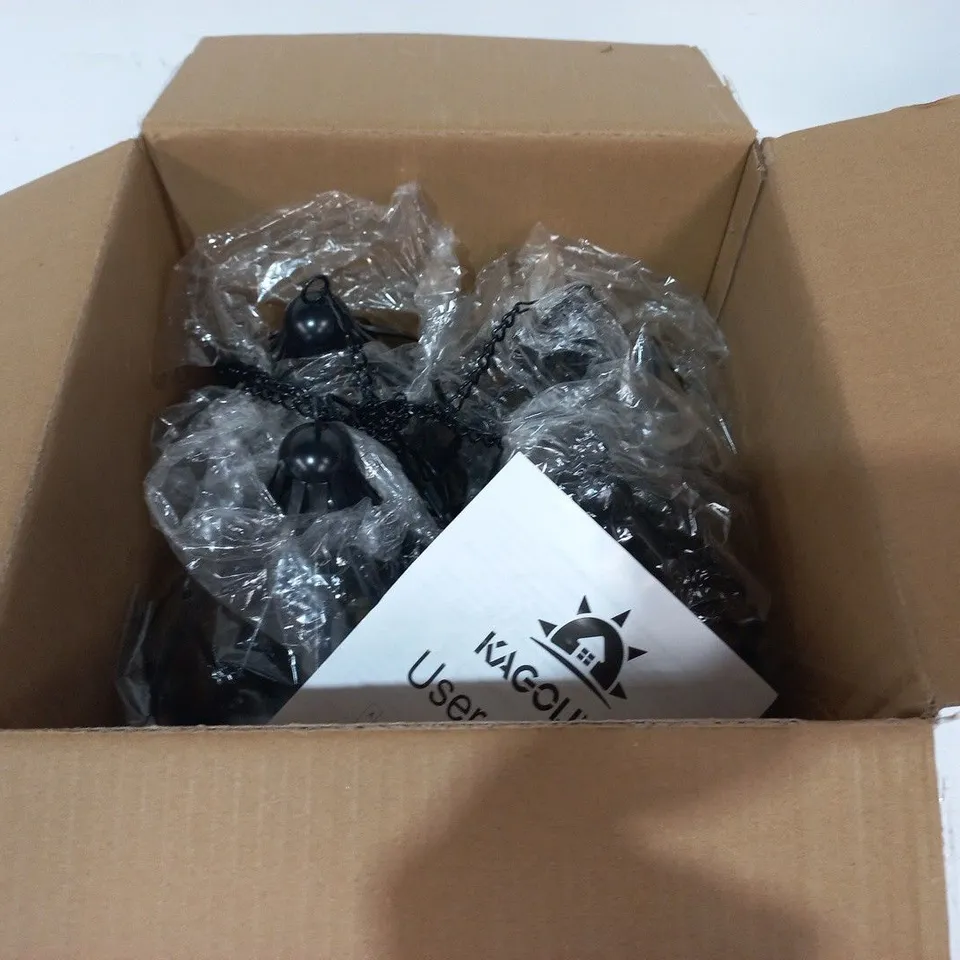 BOXED KAGOLING SOLAR METAL LANTERNS
