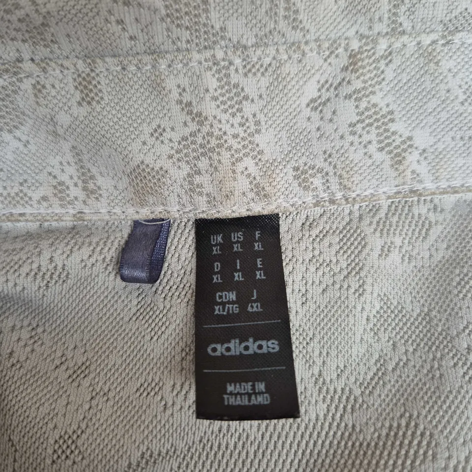 ADIDAS CAMOUFLAGE POLO – UK XL – MADE IN THAILAND