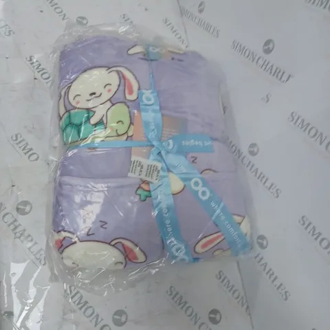 OODIE HOODED BLANKET - DOG AND TURTLE 