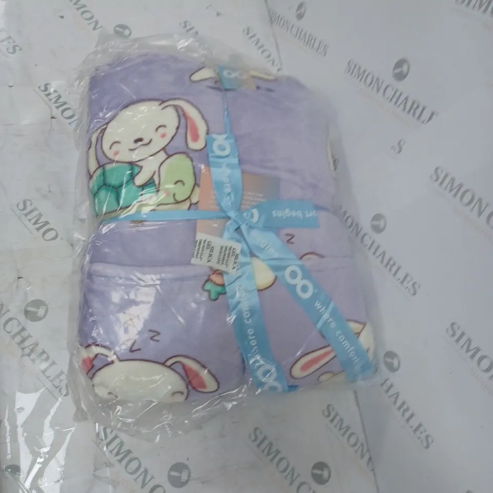 OODIE HOODED BLANKET - DOG AND TURTLE 