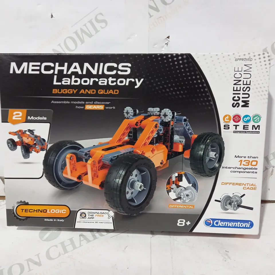 CLEMENTONI MECHANICS LABORATORY BUGGY AND QUAD