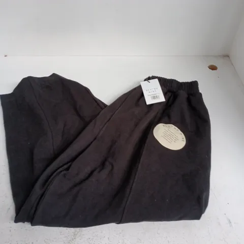 BEYOND NINE MABEL BLACK JERSEY TROUSERS - XS