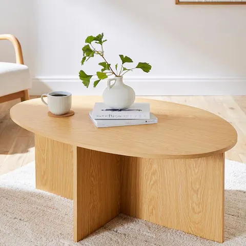 AIKMAN COFFEE TABLE NK114 OAK EFFECT 1020 X 680 X 90MM BOXED