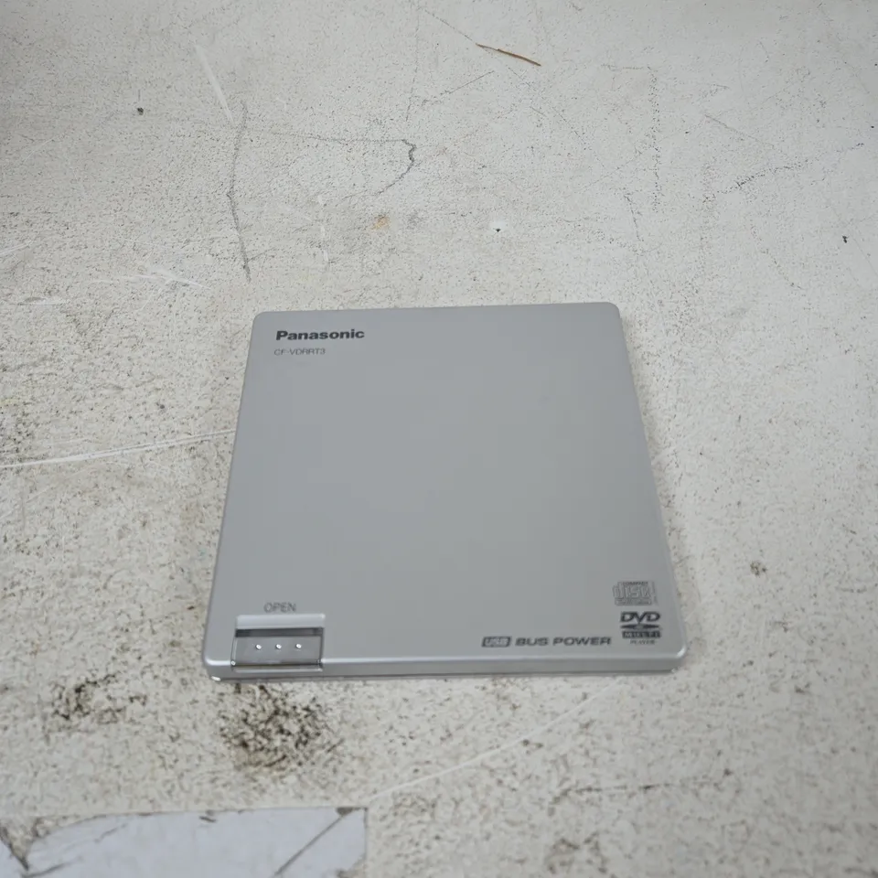 PANASONIC CF-VDRRT3 USB DVD MULTI PLAYER CD REWRITABLE BOXED WITH ASSORTED CABLES ETC