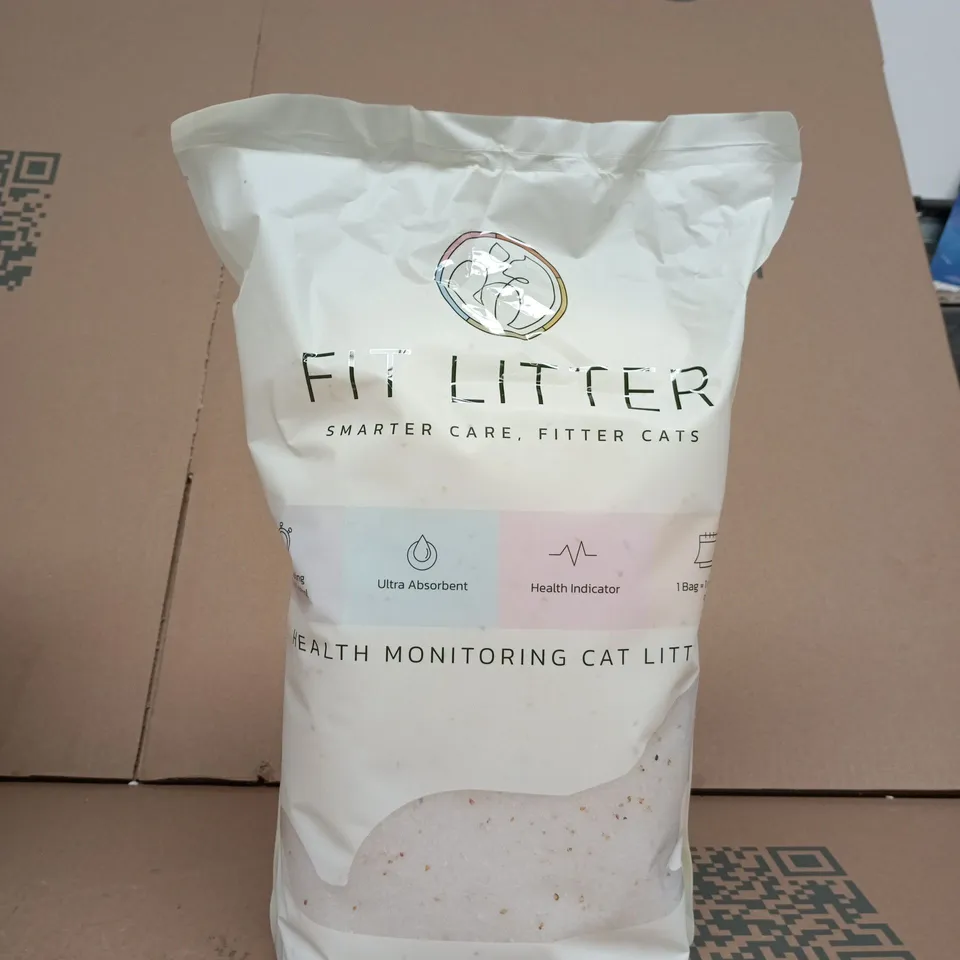 FIT LITTER HEALTH MONITORING CAT LITTER – 4 X 2.7 KG