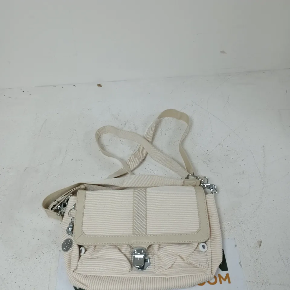 KIPLING NINAH CROSSBODY BAG – BEIGE MARINE STRIPE