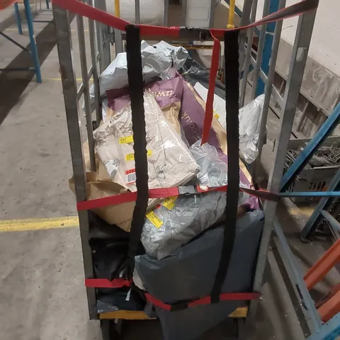 CAGE OF ASSORTED CONSUMER PRODUCTS // CAGE NOT INCLUDED 