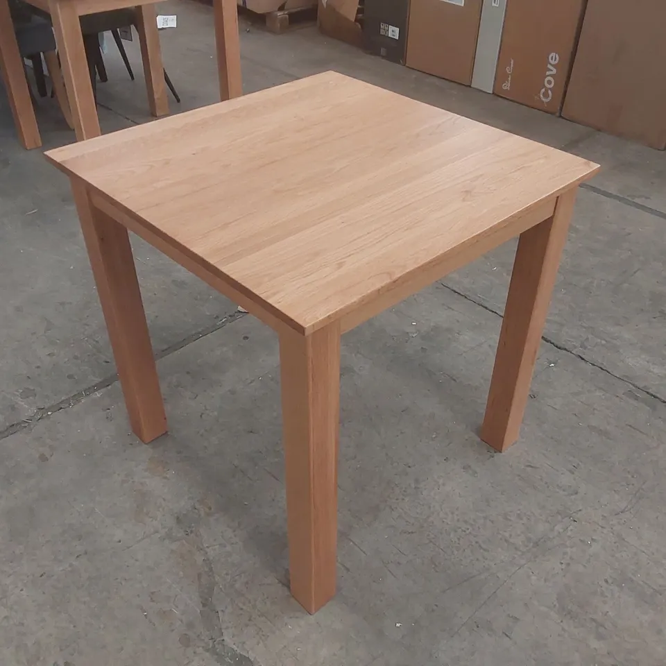 DESIGNER SOLID WOOD SQUARE DINING TABLE